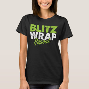 Blitz Wrap herhalen - Dames T-Shirt