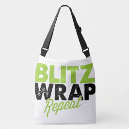 Blitz Wrap Herhaling Kruislichaamzak Crossbody Tas