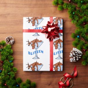 Blitzen Cadeaupapier