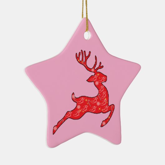 Blitzen Ornament =Kleuren (Rechts)