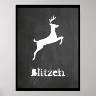 Blitzen Poster