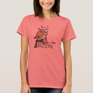 Blitzen Reindeer T-shirts et cadeaux de Noël