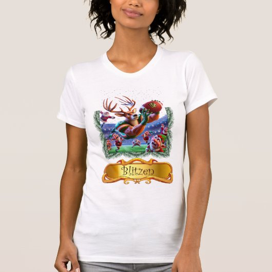 Blitzen's Catch T-shirt (Voorkant)