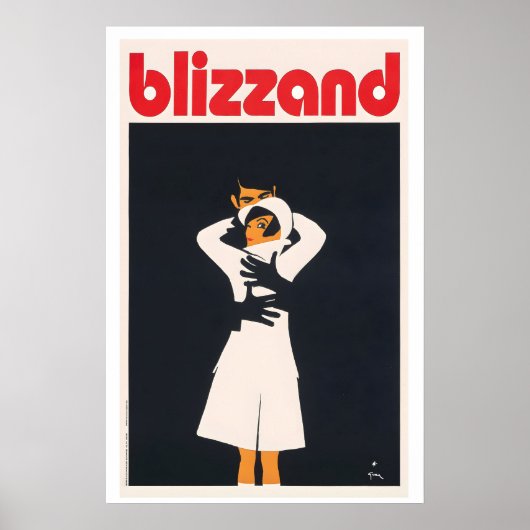 Blizzand Embrace Vintage Advertising Poster (Devant)