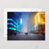 Blizzard op Times Square Briefkaart (Voorkant / Achterkant)