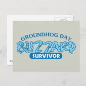 Blizzard Survivor Briefkaart (Voorkant / Achterkant)