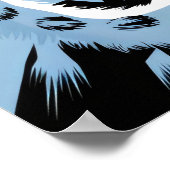 Blizzard Warning Snow Leopard - Winterberg Poster (Hoek)