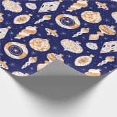 Blizzards en bubbels cadeaupapier (Hoek)