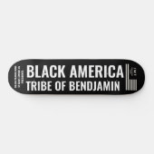BLK AMERICA T O B Skateboard (Horizontaal)