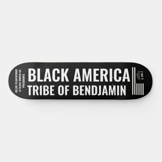 BLK AMERICA T O B Skateboard (Horz)