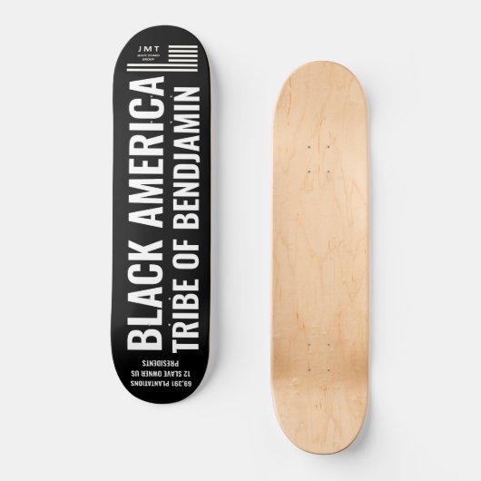 BLK AMERICA T O B Skateboard (Recto)