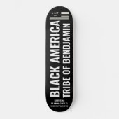 BLK AMERICA T O B Skateboard (Recto)