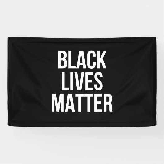 BLM Black Lives Matter BANNER (Horizontaal)