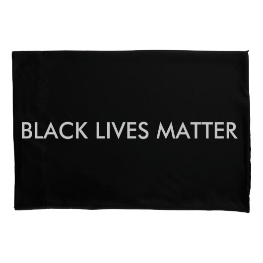BLM/Black Lives Matter Pillowcase Kussensloop (Voorkant)