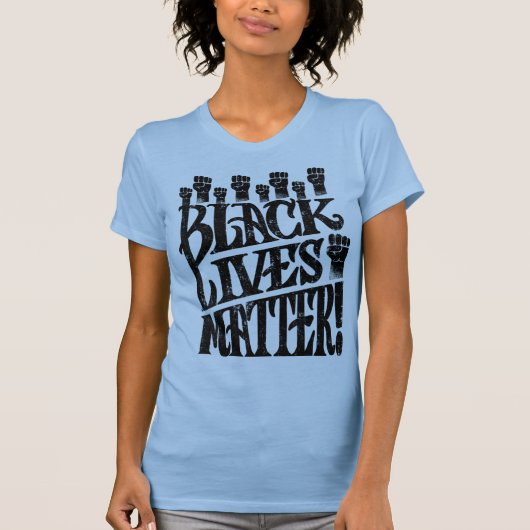 BLM Black Lives Matter T-shirt (Voorkant)