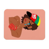 BLM Black Woman's Tears Flexible Magnet (Horizontal)