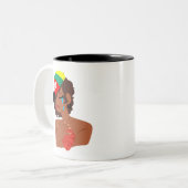 BLM Black Woman's Tears Mug (Devant gauche)