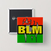 BLM-Button Vierkante Button 5,1 Cm (Voorkant /achterkant)