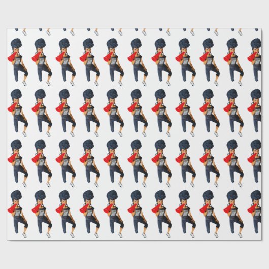 BLM Gift Wrap Cadeaupapier (Vlak)