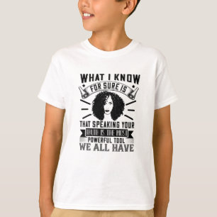 BLM - Je waarheid spreken is krachtig T-shirt