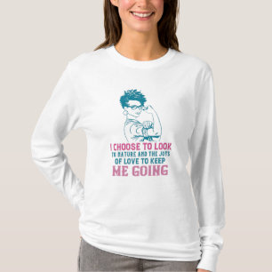 BLM - Liefde en Natuur houden me aan het werk T-shirt