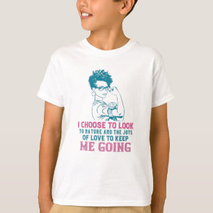 BLM - Liefde en Natuur houden me aan het werk T-shirt