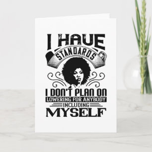 BLM - Nooit uw standaarden verlagen Kaart