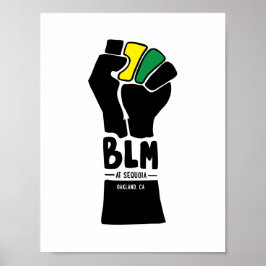 BLM-ontwerp - 2de plaats van Emma Givler Poster