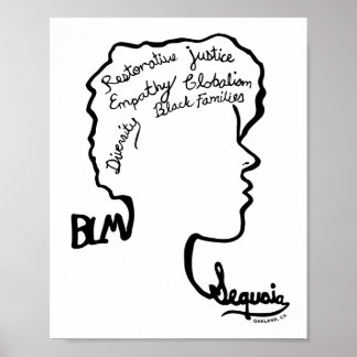 BLM-ontwerp - 3de plaats - Billie Mercado Poster