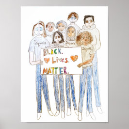 BLM-ontwerp Ninh-An Kimmons Poster