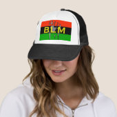 BLM TRUCKER HAT PET (In situ)