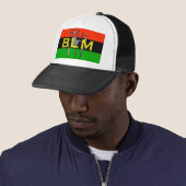 BLM TRUCKER HAT PET (In situ)