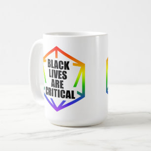 BLM Zwarte levens zijn van cruciaal belang [LGBTQ+ Koffiemok