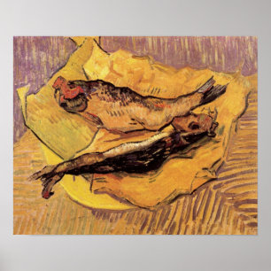 Bloaters (vis) van Vincent Van Gogh Poster