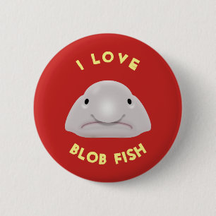 Blob Fish Ronde Button 5,7 Cm