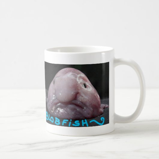 Blob Fish the World's Uglelijkste Fish Mok (Rechts)