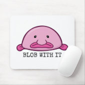 Blob met het / kreupelvis muismat (Met muis)