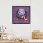 Blob Zombie Poster (Keuken)