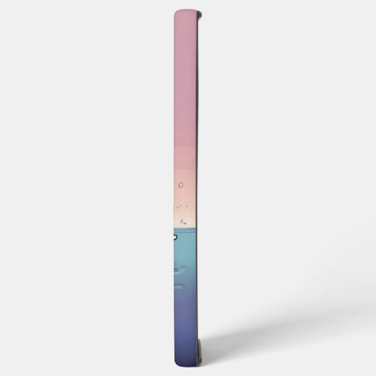 BLOBBIN' BLOB FISH, grappige schattige telefoonhoe Samsung Galaxy Hoesje (Linkerkant)