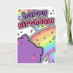 Blobcat Verjaardagskaart Kaart