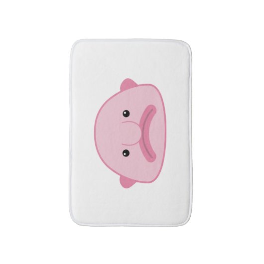 Blobfish Bath Mat (Voorkant Verticaal)