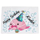 Blobfish Birthday Groot Cadeauzakje (Voorkant)