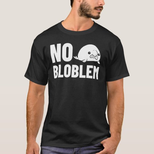 Blobfish Bob Fish Cute Blob Blobby T-shirt (Voorkant)