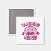 Blobfish Crew Magneet (Voorkant / Achterkant)