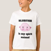 Blobfish est mon T-shirt d'animal d'esprit (Devant)