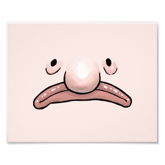 Blobfish Evolution Poster (Voorkant)
