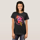 Blobfish Ice Cream Combinate Cute Deep Zee Fish T-shirt (Voorkant volledig)
