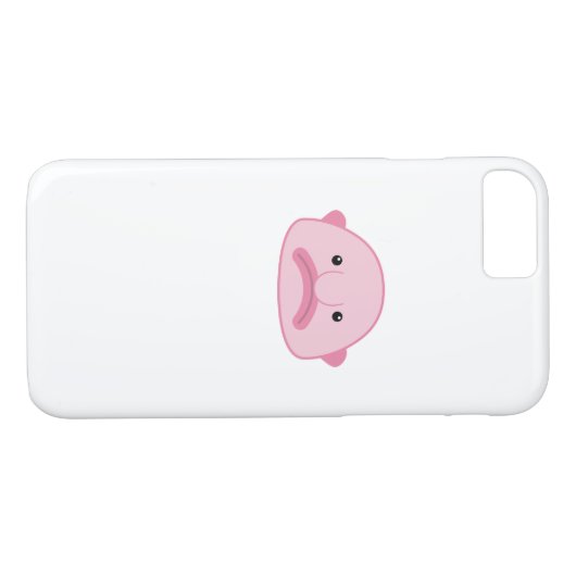 Blobfish iPhone 7 Hoesje (Achterkant (Horizontaal))
