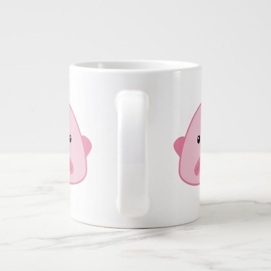 Blobfish Jumbo Koffie Mok (Achterkant)