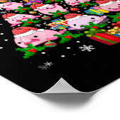 blobfish kerstboom poster (Hoek)